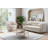 2-piece Modern Living Room Sofa Set With 360° Swivel Barrel Chair, 4-seat-1716168770