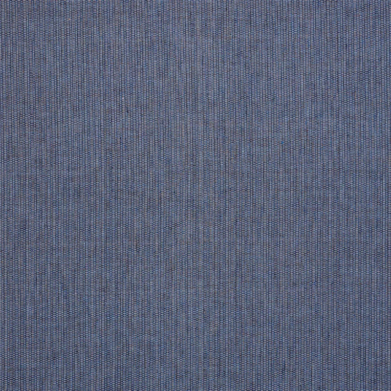 Schumacher x A Rum Fellow Ispa Hand Woven Plain Fabric, Blue/ Dark Blue