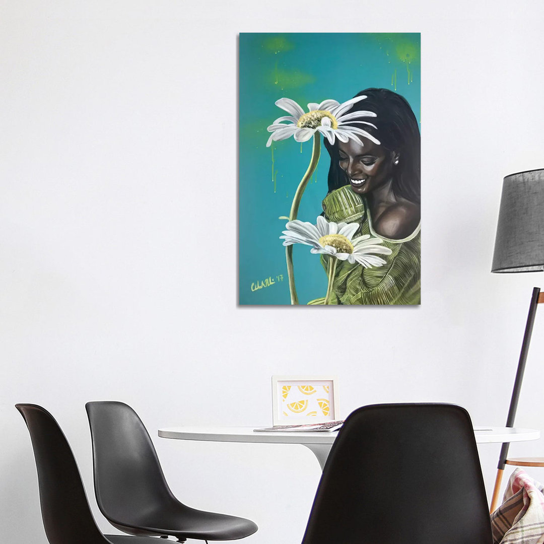 I'm So Happy by Stina Aleah - Wrapped Canvas Gallery-Wrapped Canvas Giclée