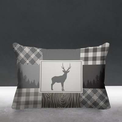 Range Outdoor Reversible Throw Pillow