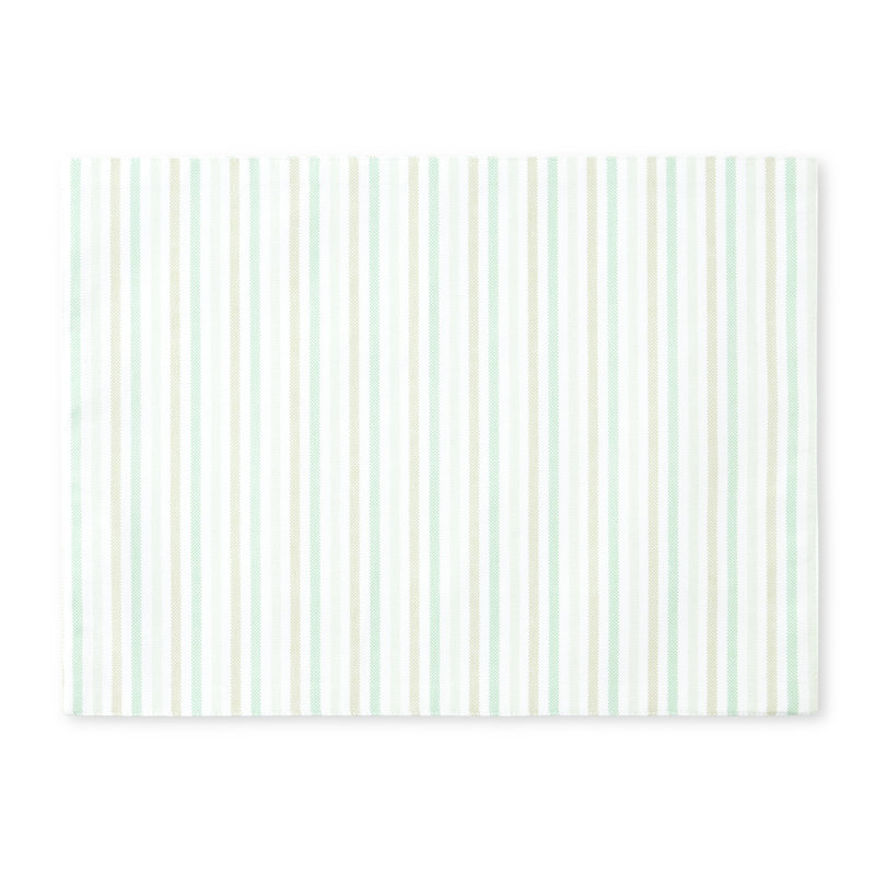 Martha Stewart Daisy Stripe Placemat, Mint