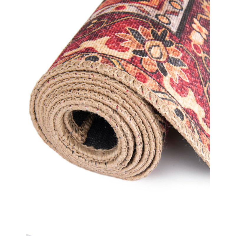 Bungalow Rose Esther Timeless Rug, Rectangle 5 pi 1 po x 8 pi