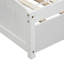Lit plateforme simple avec lit gigogne