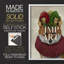 «Christmas Foxy Christmas Fool», reproduction encadrée - bois massif-1345147747-1345147768