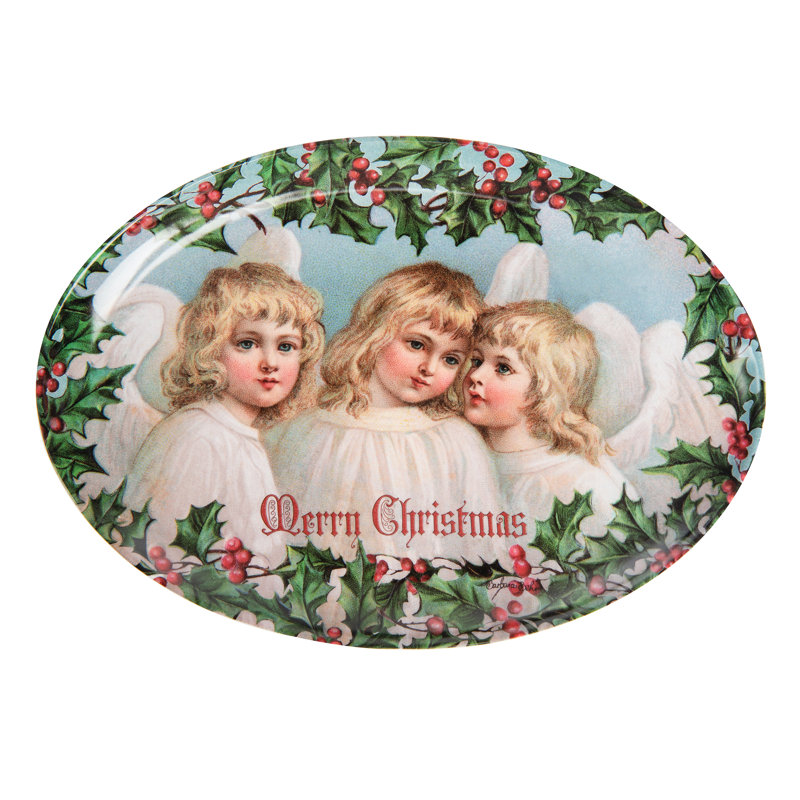 Plateau d'ange Merry Christmas
