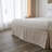 French Linen Wrap Around Bed Skirt with Pleated Corner Drop-135111430-135111428-135111431