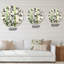 Horloge murale Bamboo Branches In The Forest II - Lake House-60328209