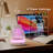 Elegant Glass Reservoir Essential Oil Diffuser 200ML, One Button Control Glass Diffuser With Rainbow Colours For Home Office Bedroom Gift