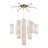 Traneisha 15-Light Dimmable Tiered and Cylinder Chandelier-1736838104