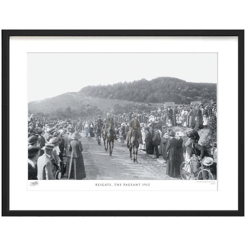 Reigate, The Pageant 1913 by Francis Frith - Single Picture Frame Print, 28cm H x 36cm W x 2.3cm D