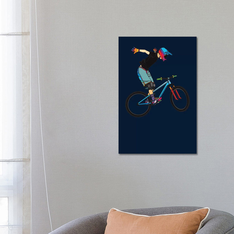 Freeride by Ninhol - Wrapped Canvas Print, 66.04 cm H x 45.72 cm W x 1.91 cm D
