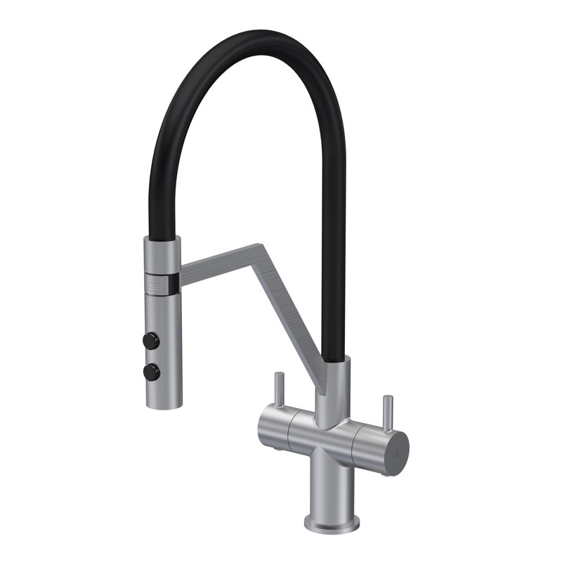 Nuie Kitchen Tap, Brushed Nickel