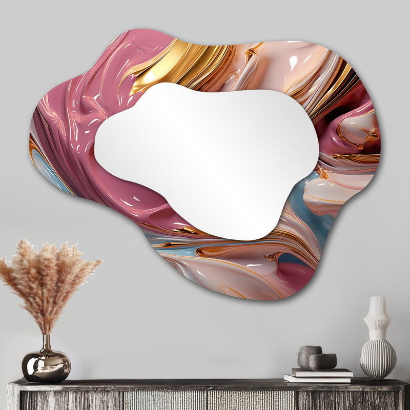 Miroir mural Flare Magnificence, 27 po x 35 po