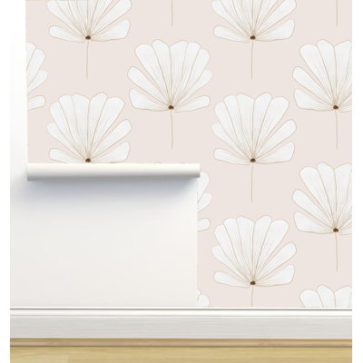 Nenyasha Peel & Stick Floral Wallpaper