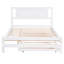 Lit plateforme double avec lit gigogne mobile-121020158