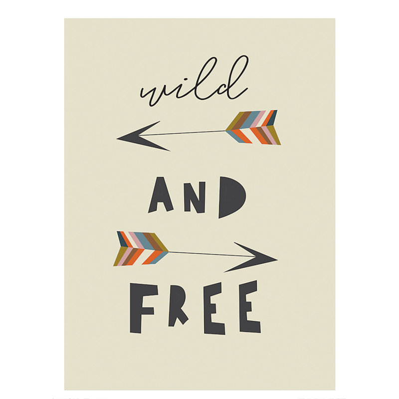 Wild and Free 1 Piece Painting