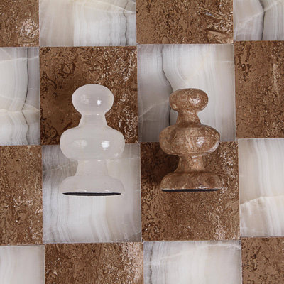Ivy Bronx Marble Chess