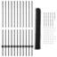 120cm H x 2500cm W Metal Border Fencing