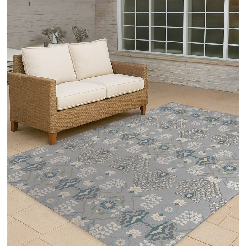Tapis d'extérieur antidérapant Tilly, Rectangle 4pi x 6 pi