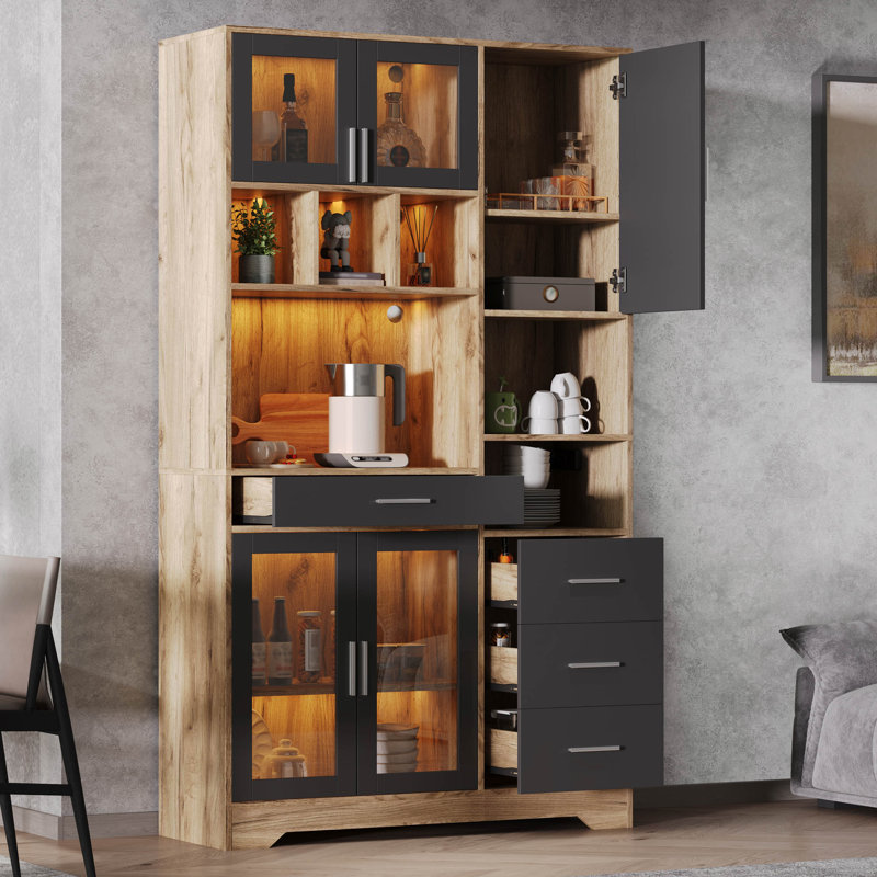 100 cm W Display Cabinet with Lighting