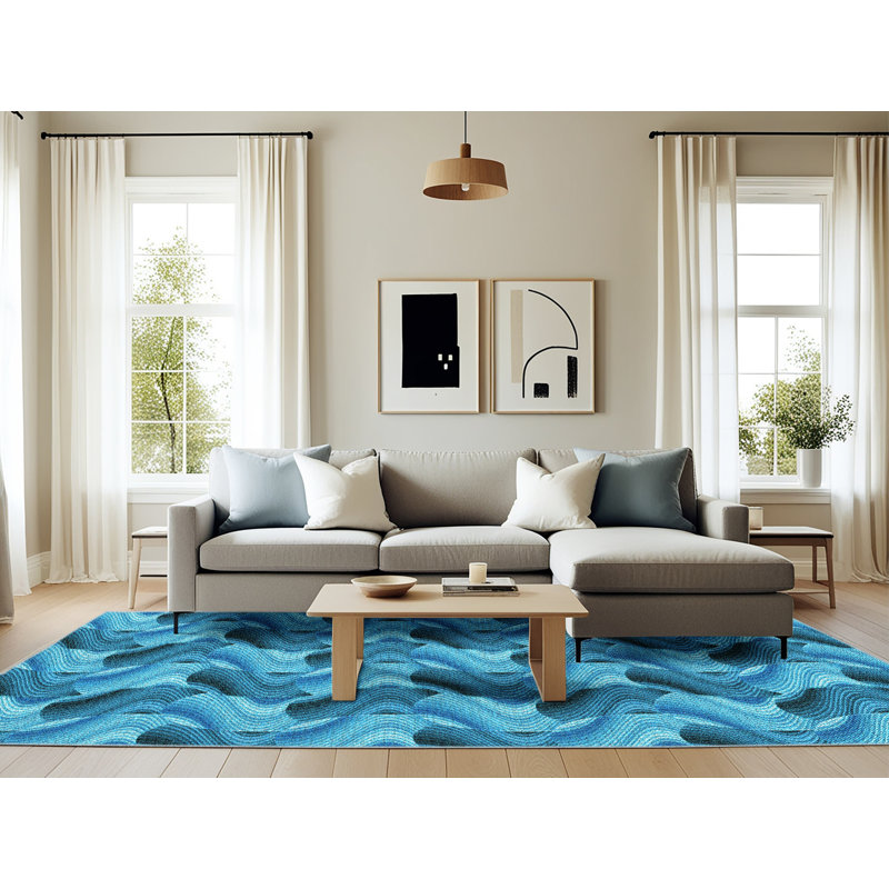 Eseli Indoor Rug, Rectangle 6' x 9'