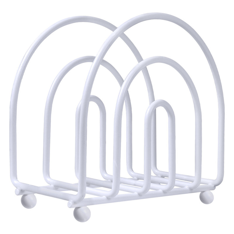 Porte-serviettes Archway Ebern Designs, Blanc