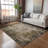 Machine Washable Indoor/Outdoor Kaczor ACN2224 Floral Rug-1959489129