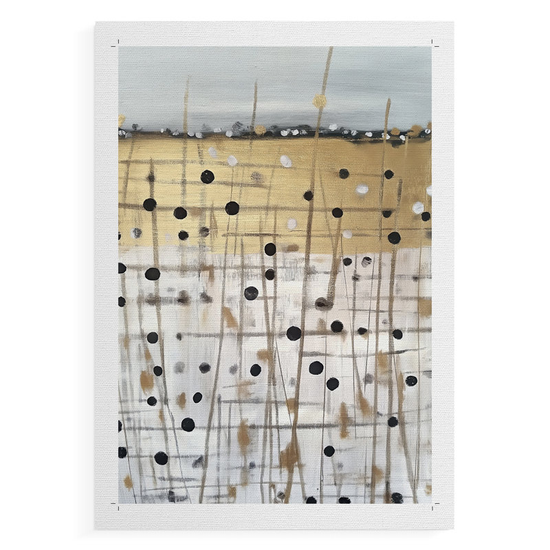 ABSTRACT Series CMXV III - Impression sur toile seulement - NON-CADRE, H 36 po x l 24 po