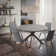 Garrell 46‘’ Round Dining Table, Mid-Century Round Kitchen Table for 4 Person, Modern Leisure Coffee Table