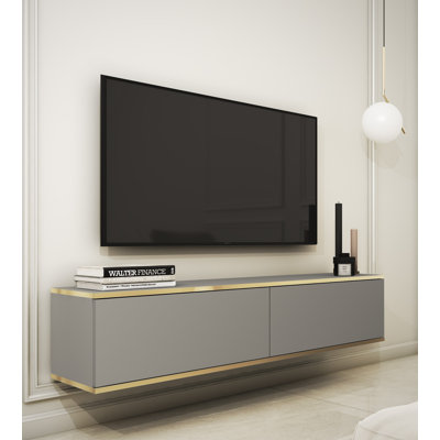 Bardonia Unfinished Floating TV Stand for TVs up to 48"