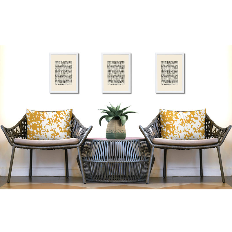 Oreiller réversible intérieur / extérieur Cabo, 20x14, Yellow