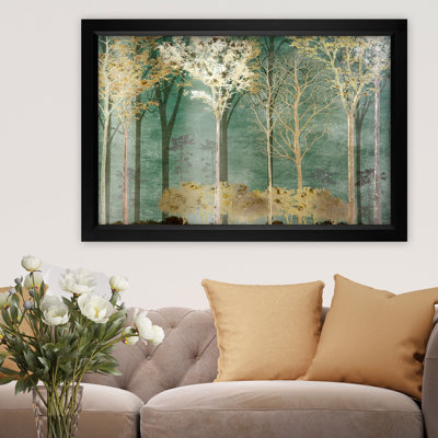 « into the conrads » par knutsen, peinture encadrée sur toile