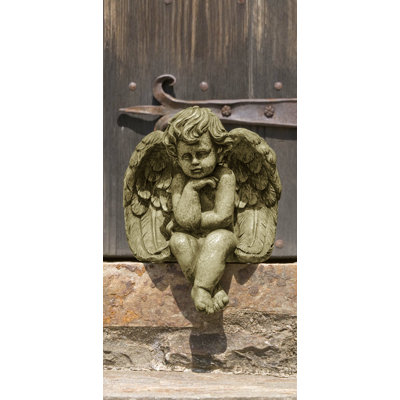 Seated Small Cherub Statue