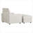 42" Single Sofa, Oversize Armchair, Upholstered Chaise Lounge With Storage Ottoman-1968960875