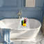 Plateau de baignoire moderne en acrylique transparent pour salle de bain spa et maison