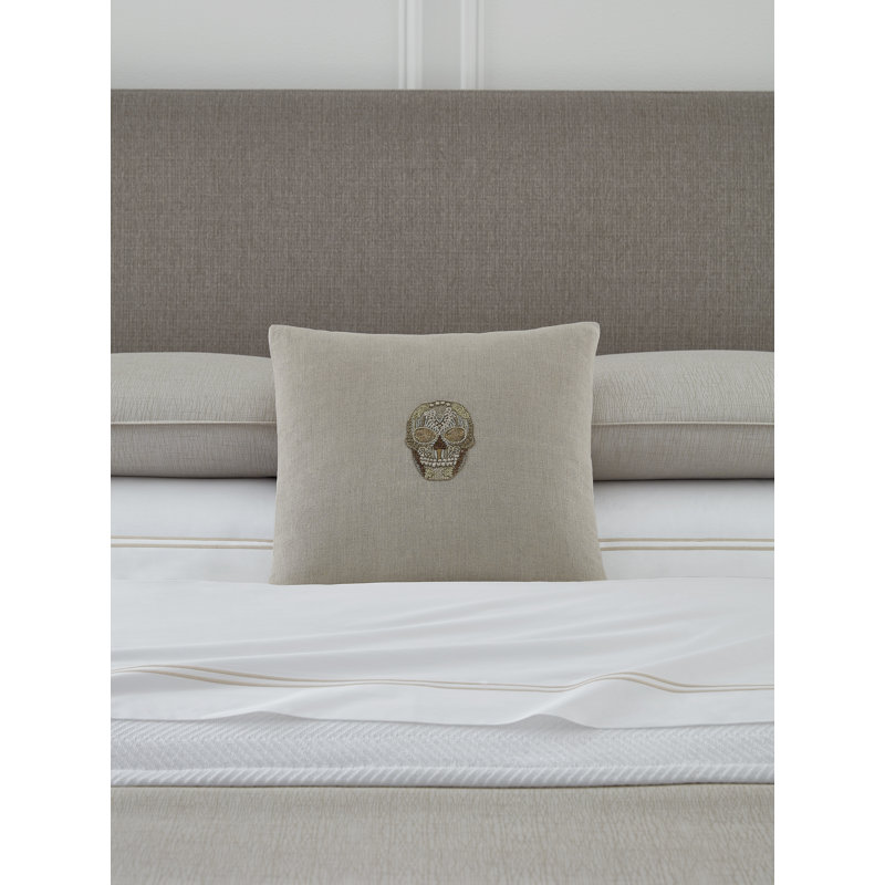 Skull Square Pillow Cover & Insert