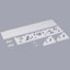 Tipton Metal Picture Ledge Wall Shelf