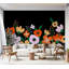Adhésif mural pelez et collez - fleurs abstraites colorées-287699568-294371170