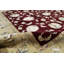 Oriental Area Rug in Burgundy/Beige