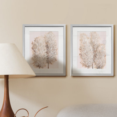 " Pampas Grass III " 2 - Pieces