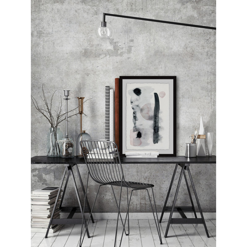 Black Shadows - Reproduction d'art sur papier encadrée, H 12 po x l 8 po x P 1,5 po