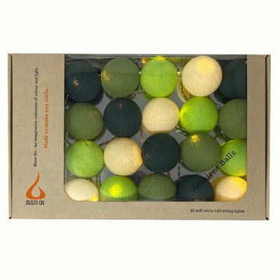 Misti LED Cotton Ball String Light