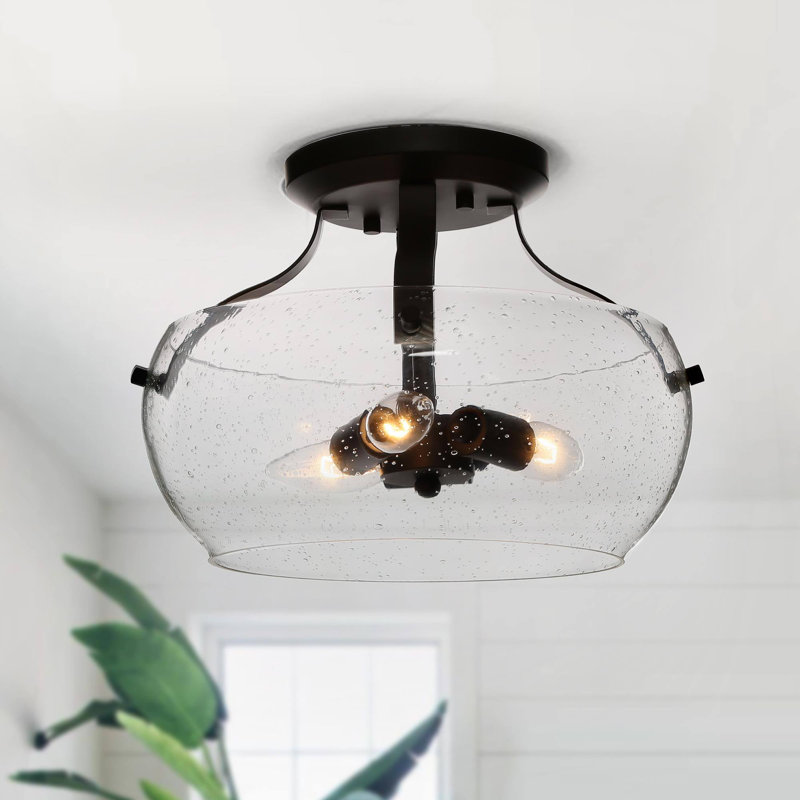 Plafonnier semi-encastré 3 lumières 12,1 po Vendramin
