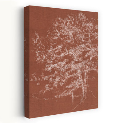 Timber in the woods, art contemporain de paysage abstrait