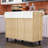 Kitchen Island Cart with 2 Drop Leaves, Power Outlet, Ample Storage and Spice Rack-1020720502