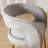 18.5 " H Velvet Upholstered Iron Armchair-202854192