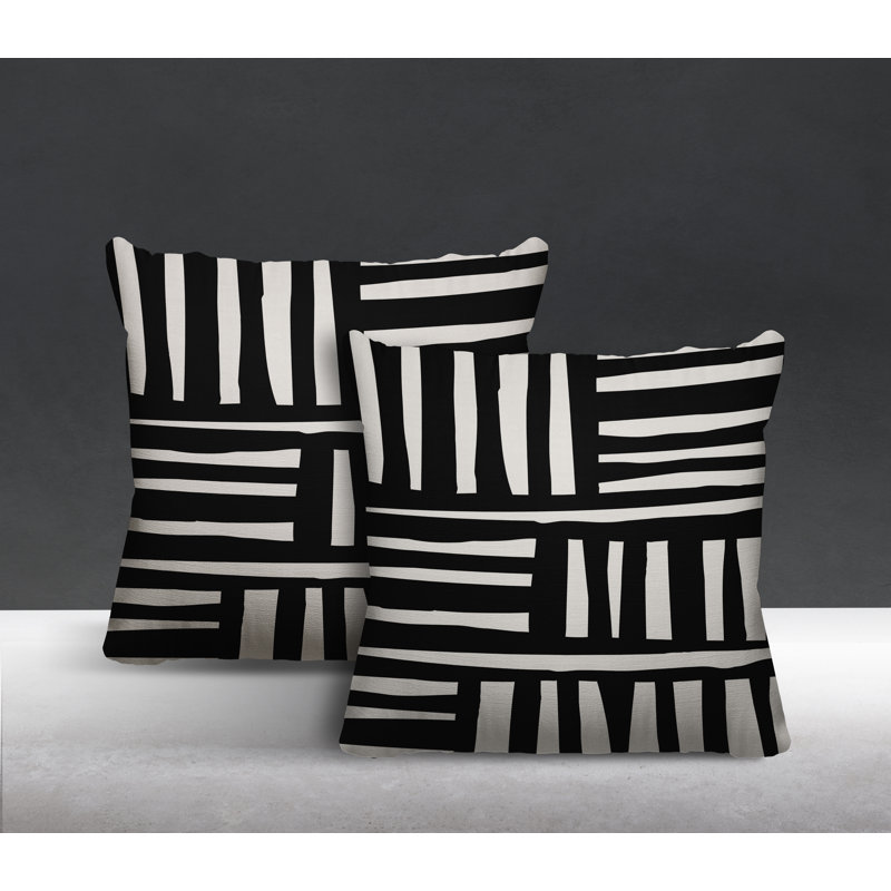 15W" x 15H", Black