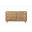 Commode double 6 tiroirs avec miroir Kittanning
