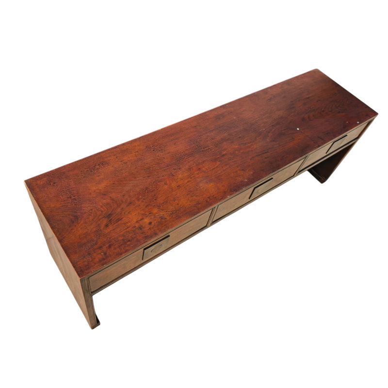 57.1 in. Solid Wood Console Table