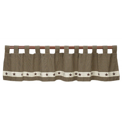 Cotton Checkered Tailored Window Pelmet